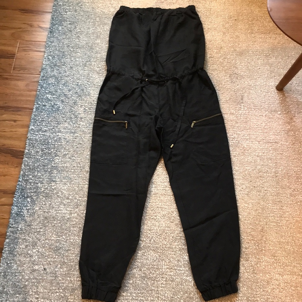 Michael Kors strapless jumpsuit